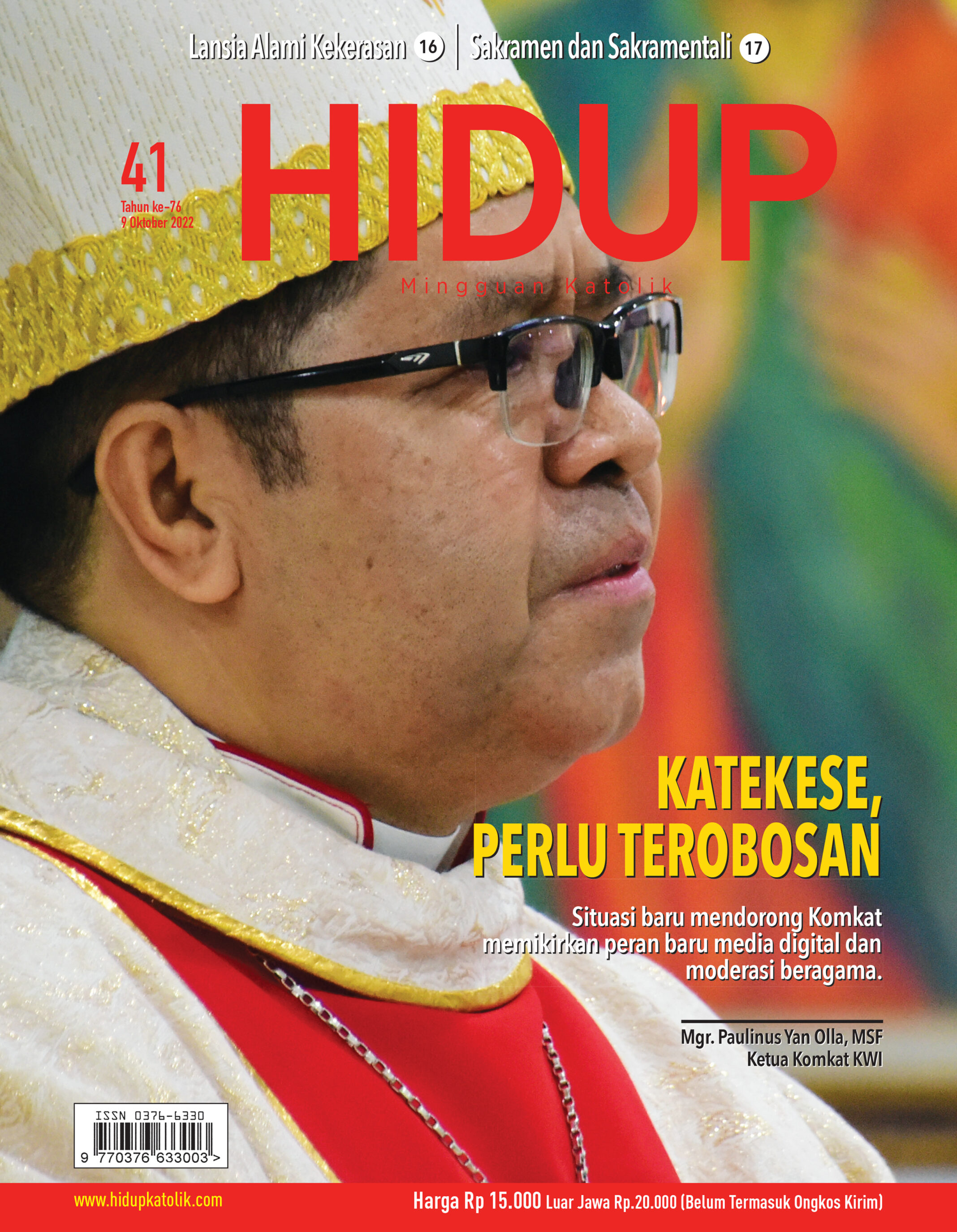 MAJALAH HIDUP EDISI TERBARU, No. 41 TAHUN 2022 | HIDUPKATOLIK.com