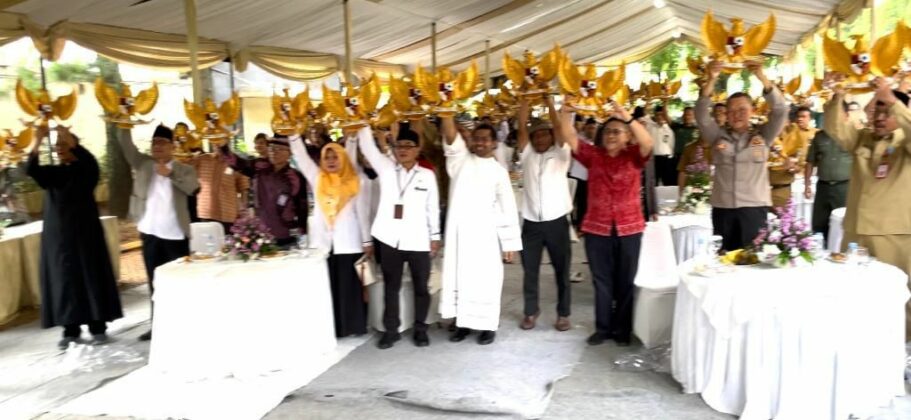 Launching Kampung Moderasi Beragama Mengudarakan Garuda Membumikan