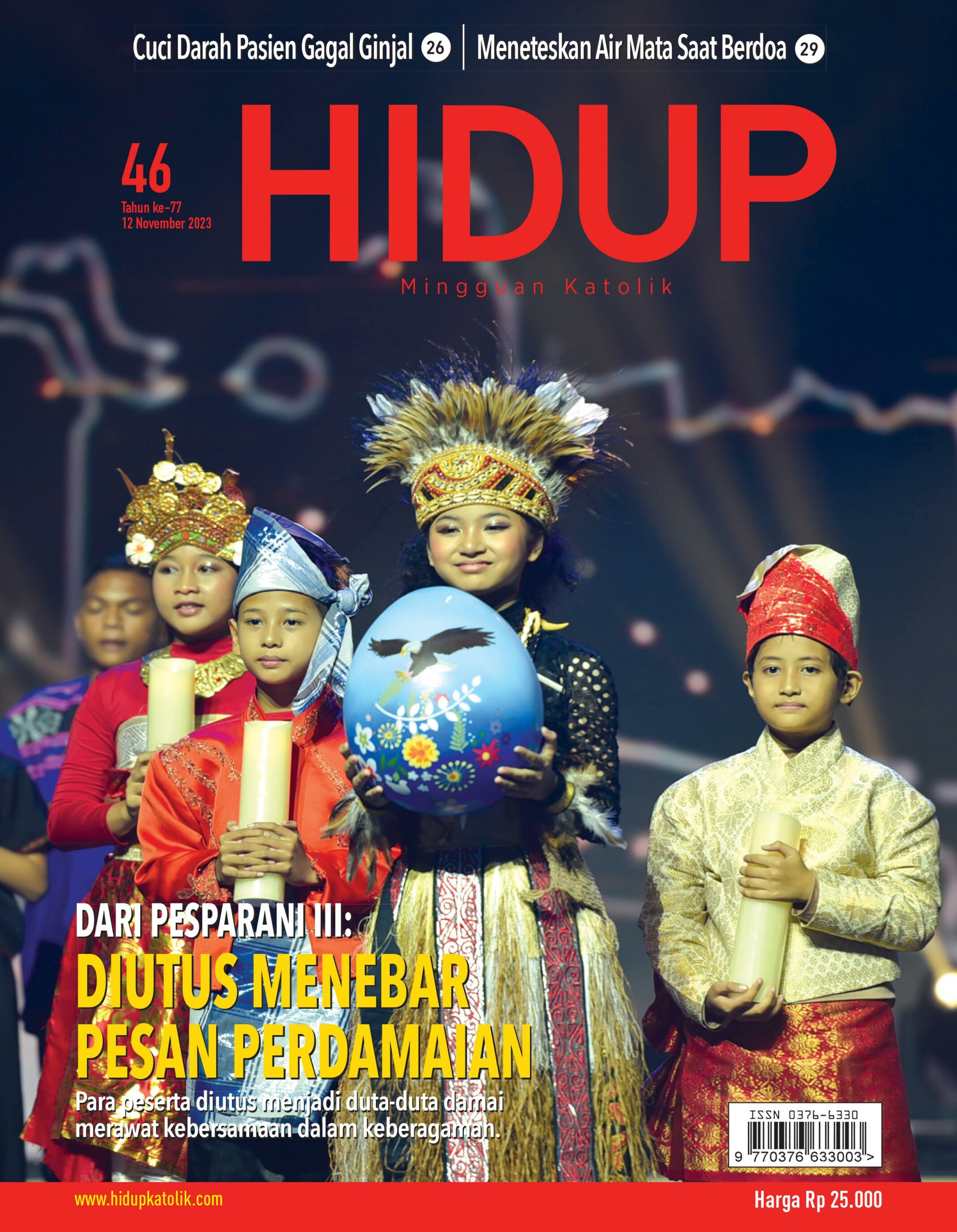 MAJALAH HIDUP EDISI TERBARU, No. 46 TAHUN 2023 | HIDUPKATOLIK.com