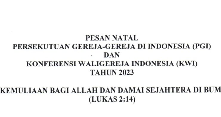 Doa Perayaan 100 Tahun Konferensi Waligereja Indonesia (KWI